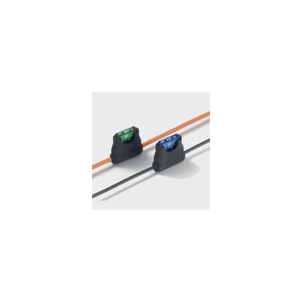 Littelfuse ATO Blade Fuse Two 4 16 Gauge Wires 20 Amp Maximum With One 30 Amp Fuse FHA1BP - main